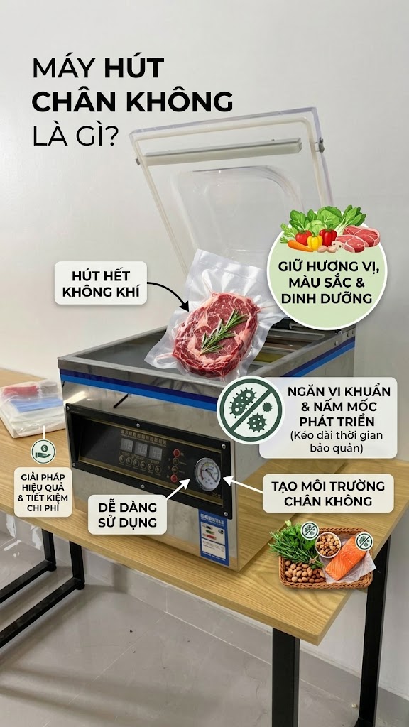 Máy hút chân không là gì